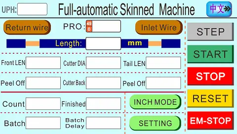Small Square Touch Screen Intelligent Wire Stripping Machine Operation Manual | Multi-Function Cable Cutting & Stripping Machine Guide