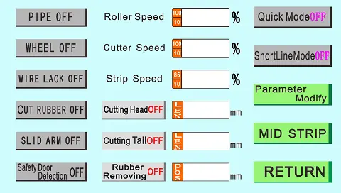 Small Square Touch Screen Intelligent Wire Stripping Machine Operation Manual | Multi-Function Cable Cutting & Stripping Machine Guide