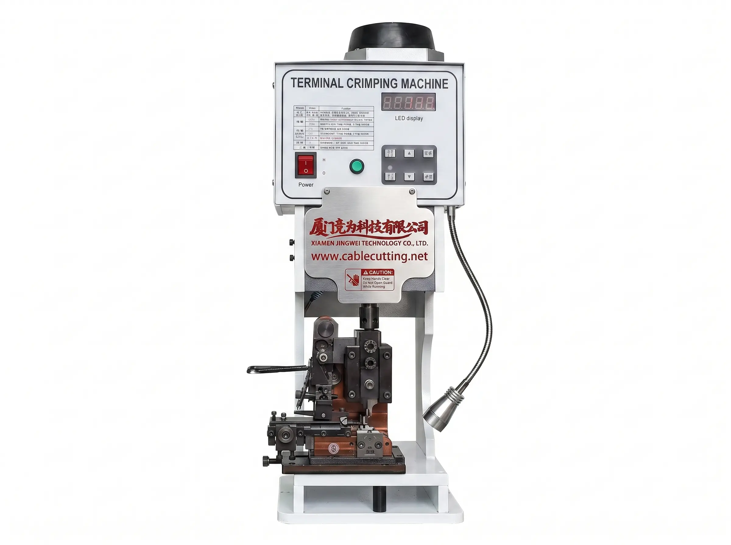 Semi-Auto Wire Terminal Crimping Machine