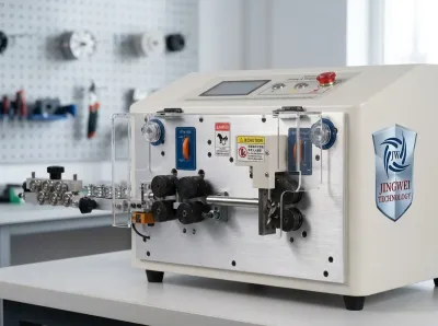 6-hjulet automatisk wire skære- og afisoleringsmaskine JW-MAX1-6S Thumb