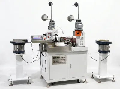Automatisk Dobbelt-Hoved Vibrerende Krimpmaskine - 1500/time