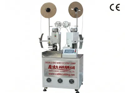 Automatisk Trådskære- og Krimpemaskine med Dobbelt Ende - Wire Cut Strip Crimp Machine