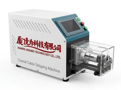 Automatisk Koaksialkabel Afisoleringsmaskine med Servomotor - different model