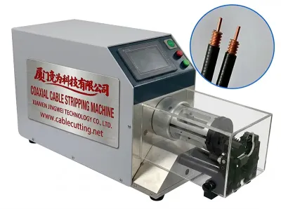 Halvautomatisk Koaksialkabelafisoleringsmaskine WPM-8608