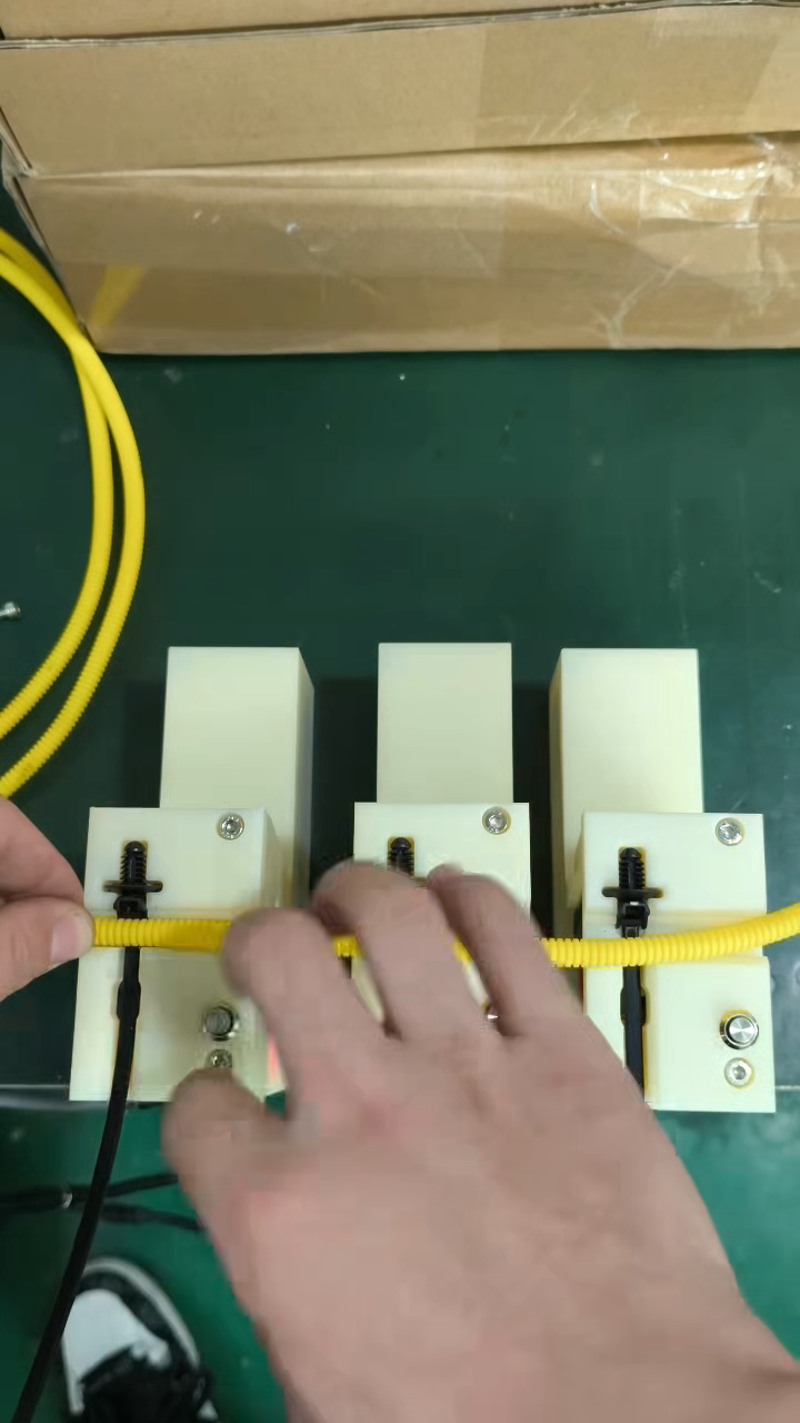 Fast montering af kabelbinder med automatisk spænding og skæremaskine (induktiv trigger) JW-SLQ