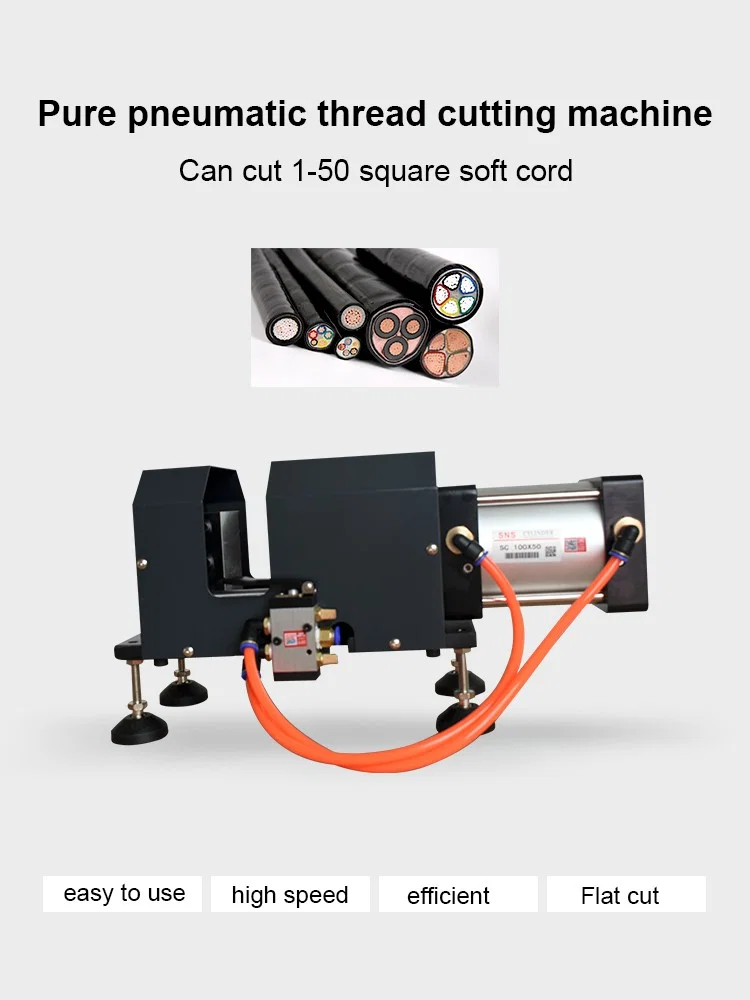 Pneumatisk kabelskæremaskine, kabelskæremaskine, pneumatisk skæremaskine