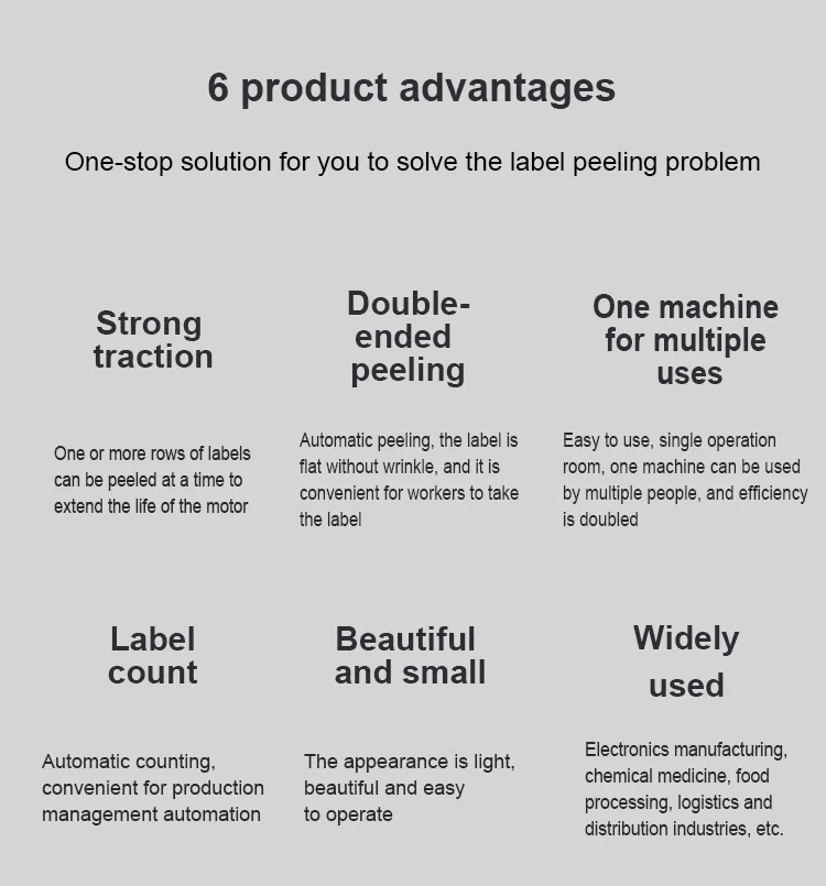 Intelligent automatisk etiketteafskalningsmaskine, klistermærkeskæremaskine til termisk papir adskilt, køb automatisk etiket 