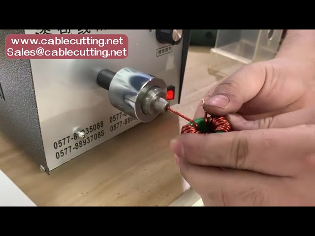 Afisoleringsmaskine til magnet- og emaljeret tråd | Transformer trådafisolering