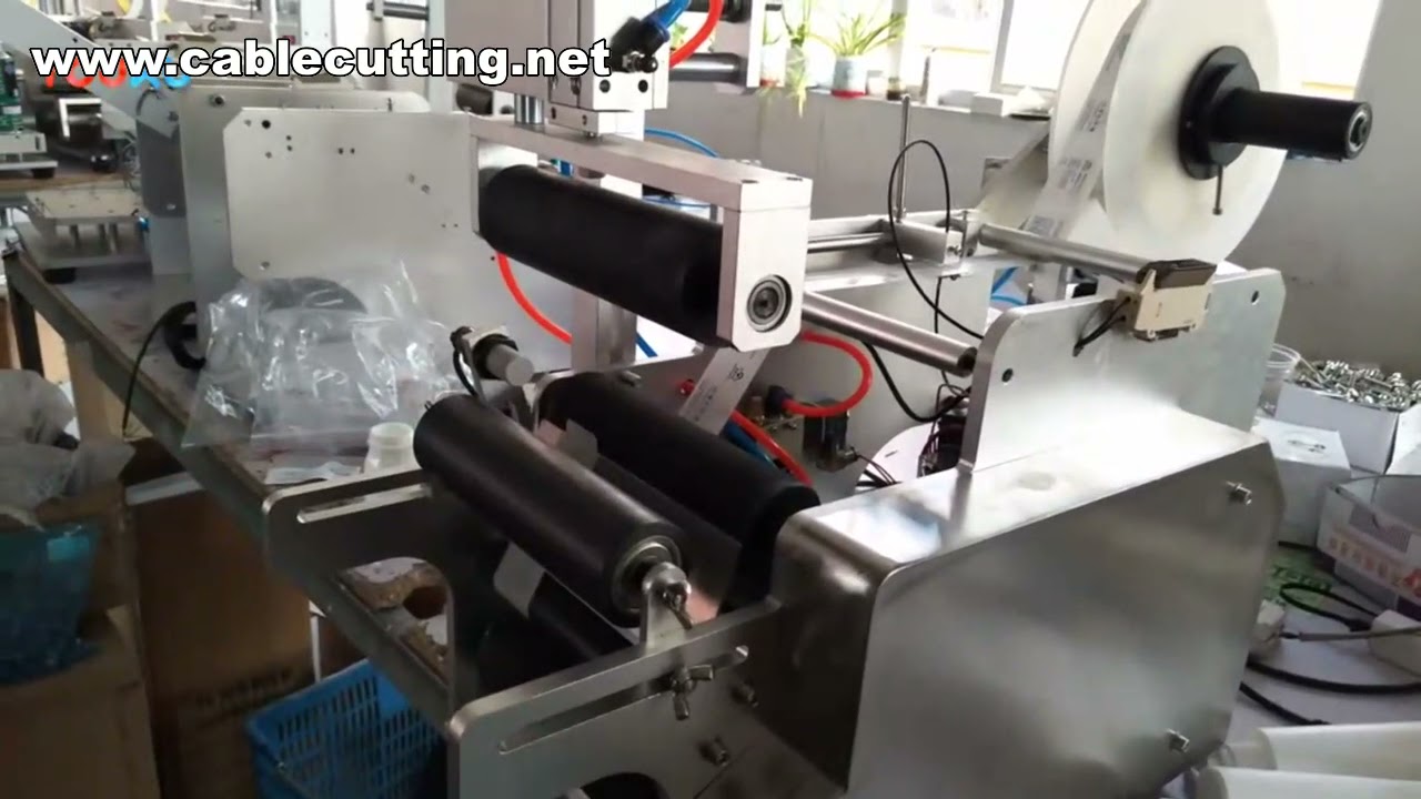 Semi-Automatic Shrink Sleeve Label Machine for Bottles