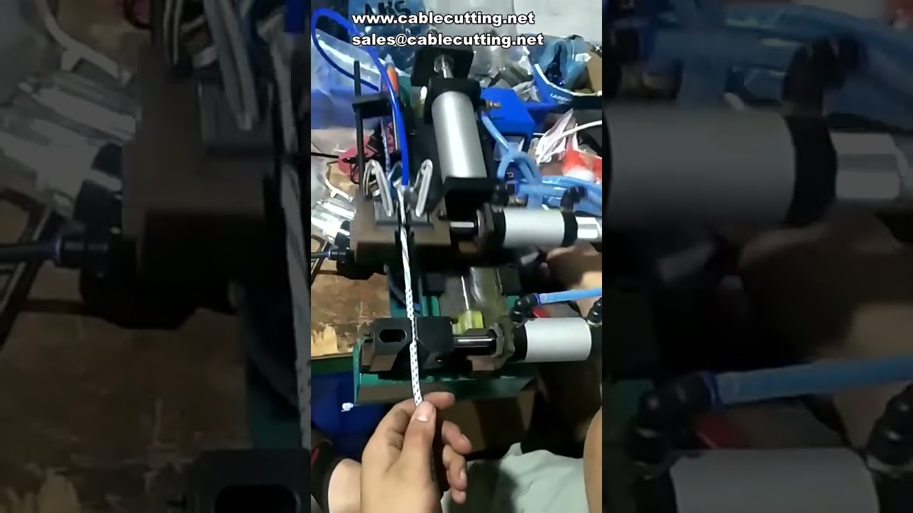 Effektiv pneumatisk wirestripper 305-310-315 & varmafisoleringsmaskine 416 til præcis kabelafisolering