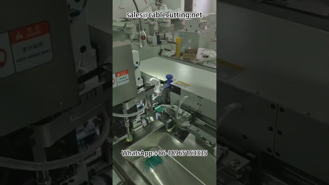 Automatisk dobbelthovedet tin-stikkemaskine | Multifunktionel terminalkrimper til bagende
