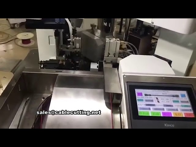 Full Automatic Double Head Terminal Doubling Crimping Machine