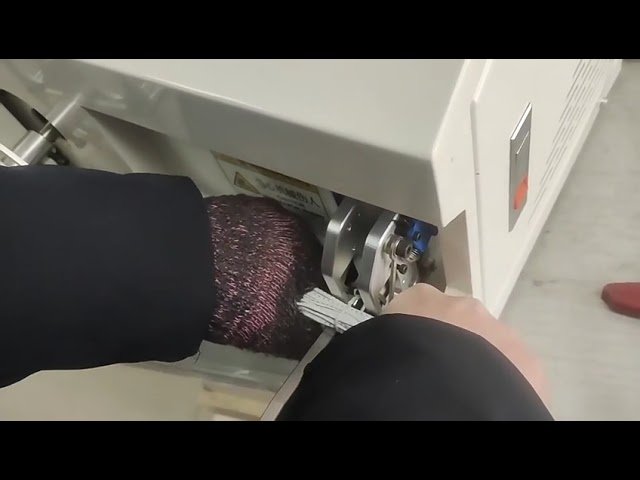 Automatisk tape- og bindemaskine med vikling & indpakning – enkeltknapsbinding