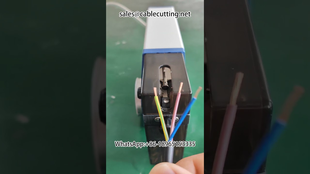 Effektiv afisoleringsmaskine til kabelharness & terminalbehandling
