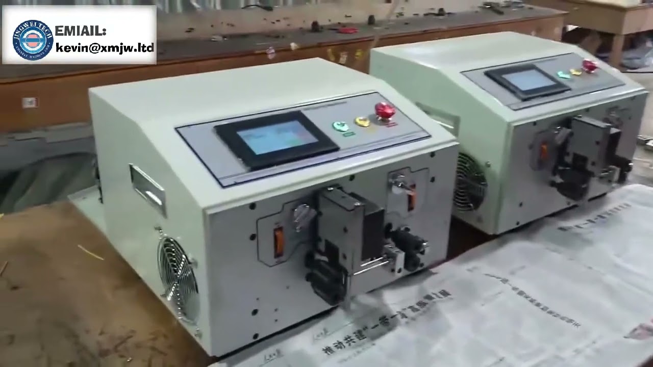 SW-508-C High-Speed Wire Cut and Strip Machine | 0.1mm to 2.5mm Square Computerized Cable Stripper