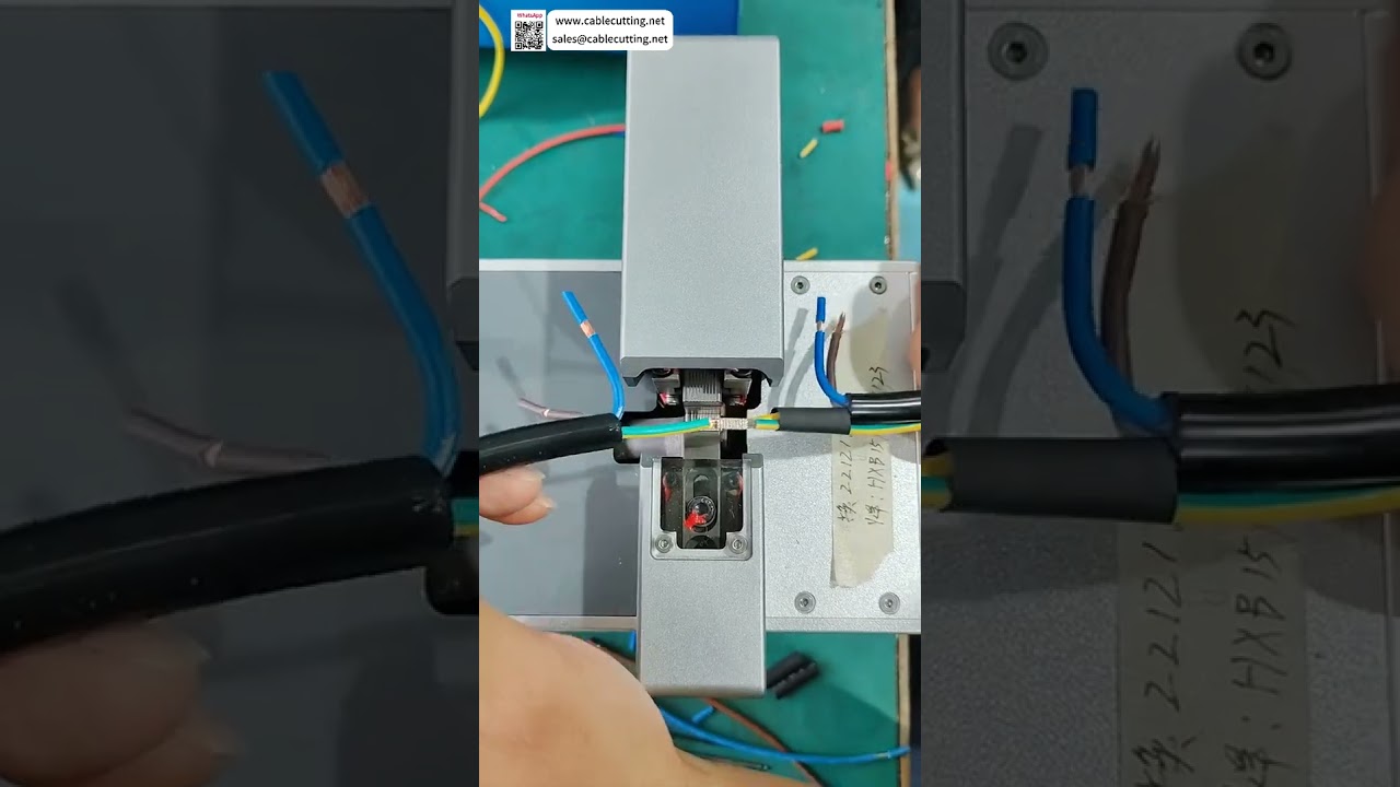 Ultrasonisk ledningsnet-svejsemaskine – Fejlfri samling af 3x 2,5 mm² + fortinnet kobbertråd (kort version)