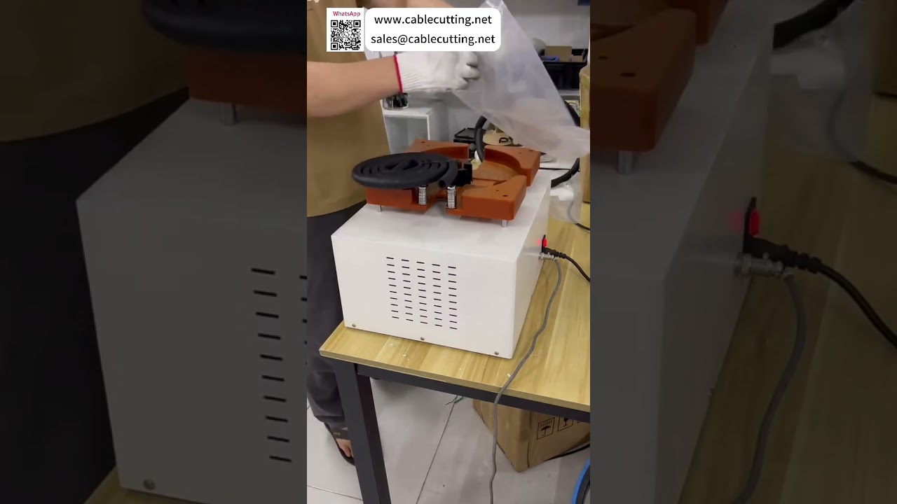 Trådviklings-, sorterings- og fladmaskine til effektiv binding og emballering - Kort version