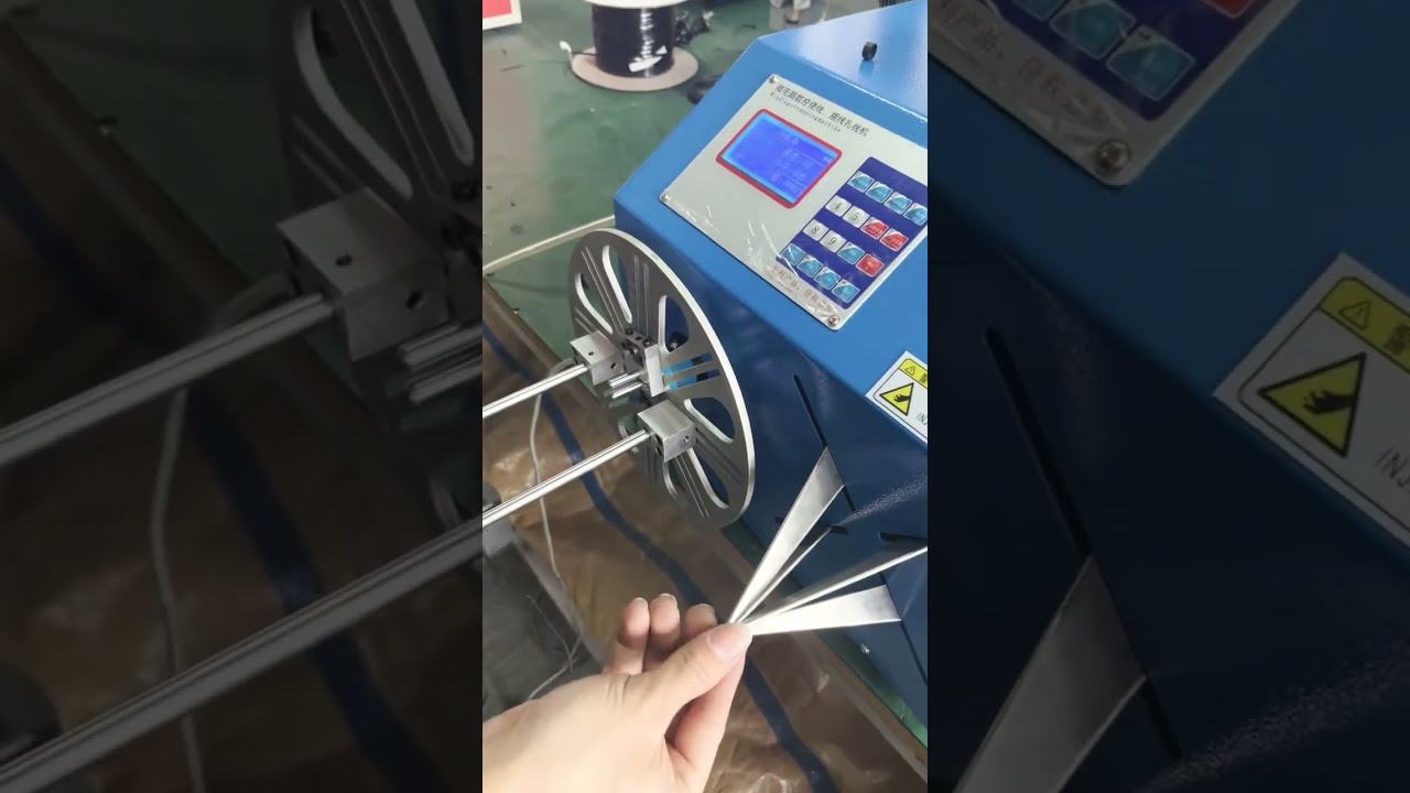 Automated Data Cable Winding Machine for Factory & Automobile Production