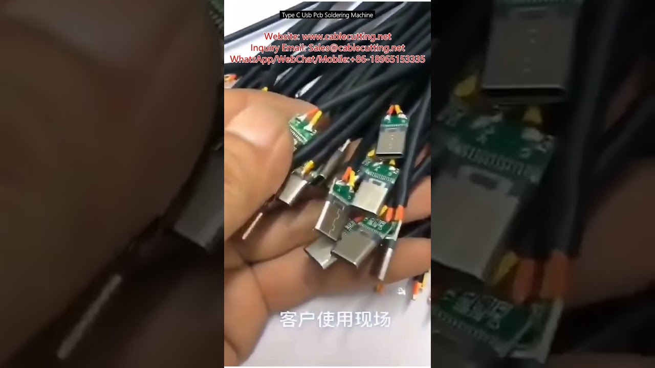 Type-C USB PCB Soldering Machine for Automated Assembly