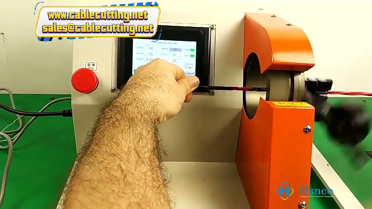 PVC Tape Point Winding Machine | Effektiv kabeltapemaskine til spotindpakning