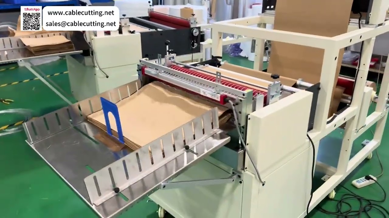 Honeycomb papir dobbeltrulle højhastigheds web cutter non-stretch operationsmaskine output
