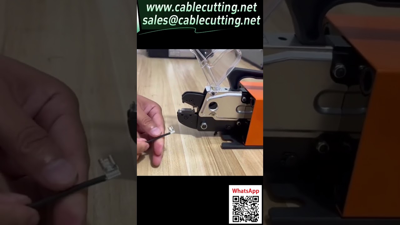 AM-10 Automatic Flag Terminal Crimping Machine with Changeable Dies