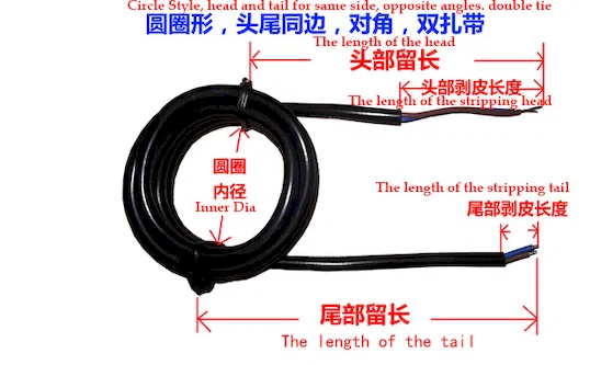 Fuldautomatisk Trådklippe-, Strip-, Vikle-, Vrid- og Bindemaskine WPM-02SL Thumb