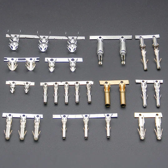 Rustfrit Stål/Kobber Stanseterminaler - OEM/ODM, SUS304/301 - Trådterminaler og stik