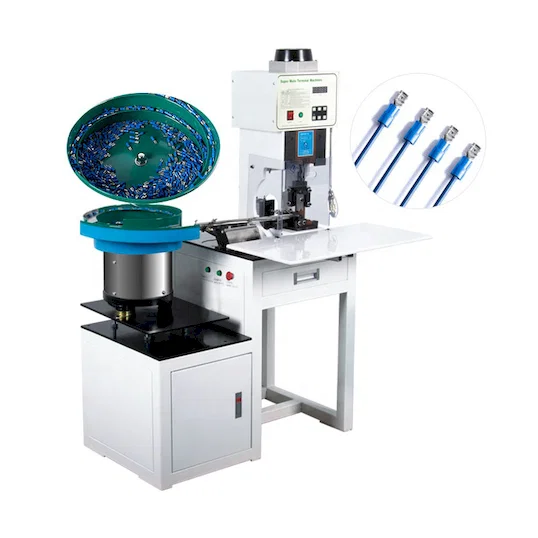 Automatisk vibrationsfodret løs terminalkrymper WPM-160 - Terminalkrympemaskine