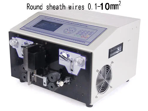 Sheathed Tråd Stripping Skæremaskine WPM-09HT1 10mm² - Automatisk trådafisolering maskine